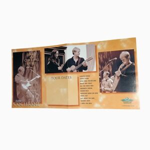 Tom Cochrane Songs of a Circling Spirit 12x24 Double Sided Promo Poster VTG 1997